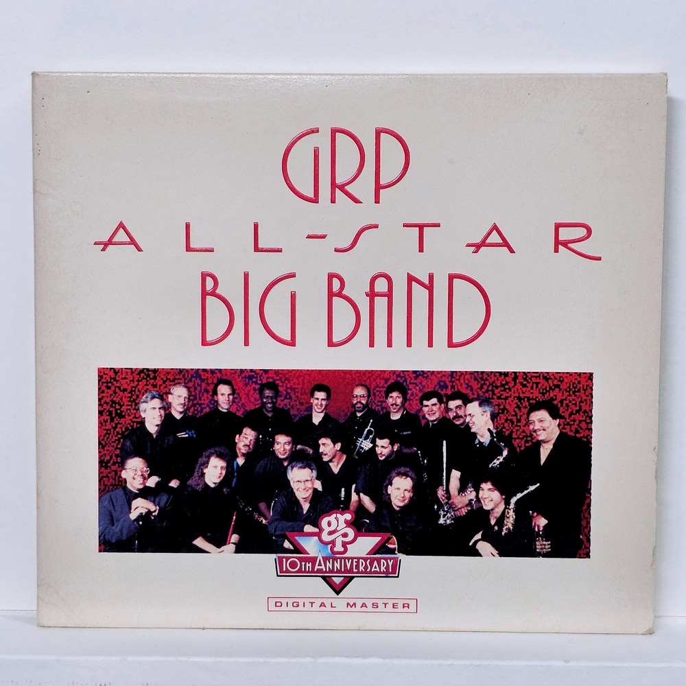 GRP All Star Big Band 10th Anniversary Jazz‎ CD Digital Master 1992 Compilation